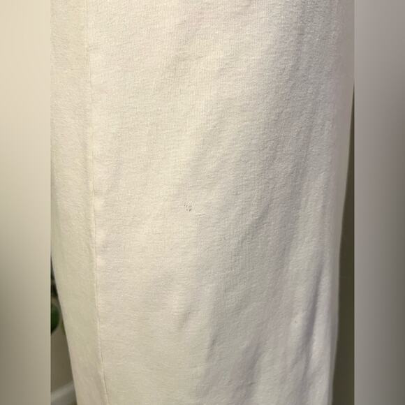 See By Chloe Vintage 90s Designer Pointed Flutter Sleeve Sheath Dress Size 6 - Picture 4 of 10